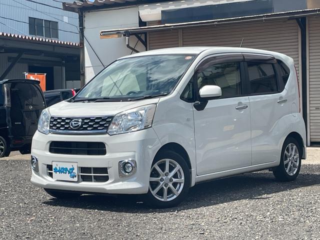 ムーヴ X 検2年 ETC ストラーダナビ フルセグTV スマートキー 横滑り防止装置 エコアイドル オートライト オートエアコン 禁煙車(5枚目)