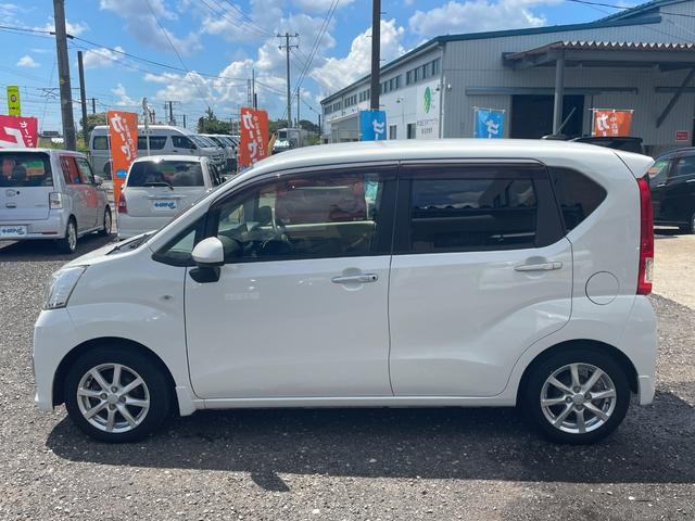 ムーヴ X 検2年 ETC ストラーダナビ フルセグTV スマートキー 横滑り防止装置 エコアイドル オートライト オートエアコン 禁煙車(6枚目)