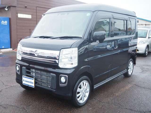 NV100クリッパーリオ E 4WD HR ターボ 衝突回避 障害物検知 車線逸脱 社外ナビ BT接続 地デジ 片側パワスラ HIDヘッドライト フォグランプ オートライト 純正14インチAW ベンチシート D席シートヒーター(24枚目)