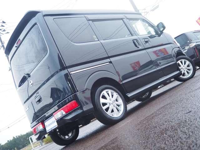 NV100クリッパーリオ E 4WD HR ターボ 衝突回避 障害物検知 車線逸脱 社外ナビ BT接続 地デジ 片側パワスラ HIDヘッドライト フォグランプ オートライト 純正14インチAW ベンチシート D席シートヒーター(33枚目)