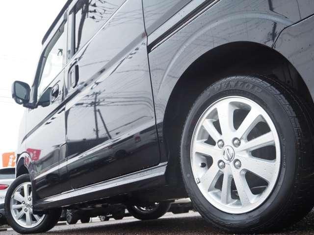 NV100クリッパーリオ E 4WD HR ターボ 衝突回避 障害物検知 車線逸脱 社外ナビ BT接続 地デジ 片側パワスラ HIDヘッドライト フォグランプ オートライト 純正14インチAW ベンチシート D席シートヒーター(48枚目)