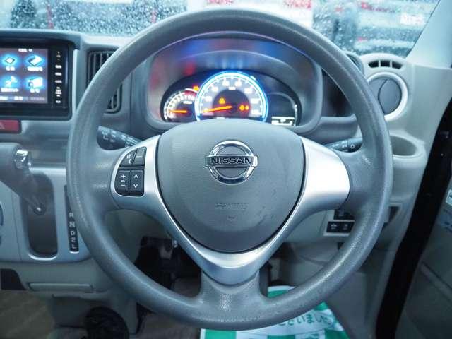 NV100クリッパーリオ E 4WD HR ターボ 衝突回避 障害物検知 車線逸脱 社外ナビ BT接続 地デジ 片側パワスラ HIDヘッドライト フォグランプ オートライト 純正14インチAW ベンチシート D席シートヒーター(63枚目)