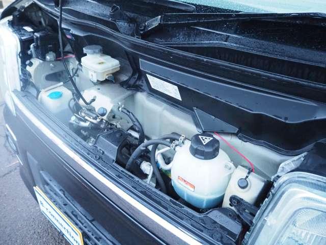 NV100クリッパーリオ E 4WD HR ターボ 衝突回避 障害物検知 車線逸脱 社外ナビ BT接続 地デジ 片側パワスラ HIDヘッドライト フォグランプ オートライト 純正14インチAW ベンチシート D席シートヒーター(77枚目)