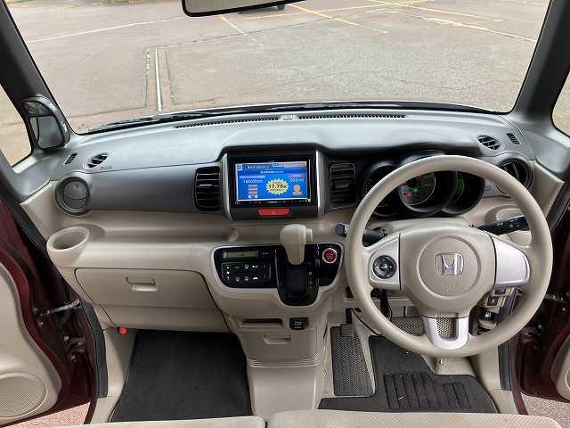 N-BOX G・Lパッケージ 検8年6月 ナビ ETC TV スマートキー プッシュスタート ベンチシート オートエアコン アイドリングストップ アルミホイール 片側電動スライドドア(9枚目)