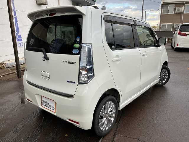 ワゴンＲスティングレー Ｘ　検８年２月　４ＷＤ　プッシュスタート　スマートキー　社外ナビ　ＴＶ　バックカメラ　前席シートヒーター　ベンチシート　オートエアコン　アルミホイール　オートライト（10枚目）