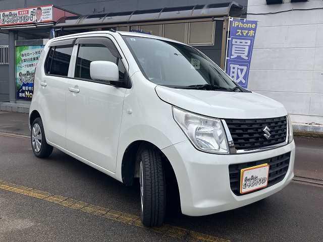 ワゴンＲ ＦＸ　検８年６月　キーレス　オートエアコン　純正オーディオ　シートヒーター　アイドリングストップ　ベンチシート　フルフラットシート　ＣＤ　合鍵あり（7枚目）