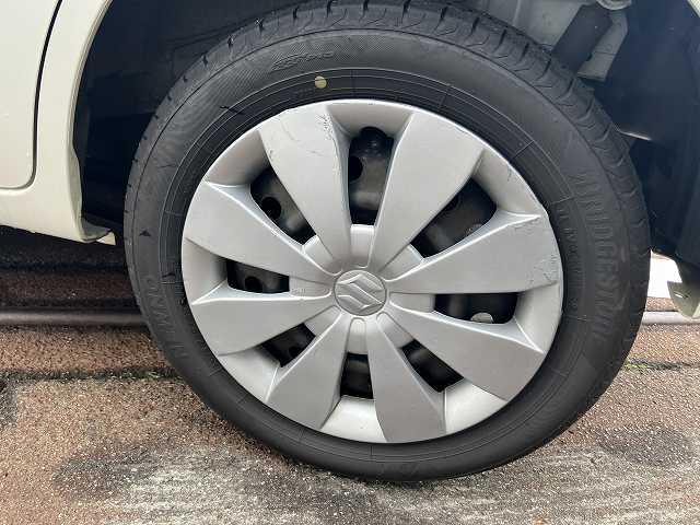 ワゴンＲ ＦＸ　検８年６月　キーレス　オートエアコン　純正オーディオ　シートヒーター　アイドリングストップ　ベンチシート　フルフラットシート　ＣＤ　合鍵あり（50枚目）