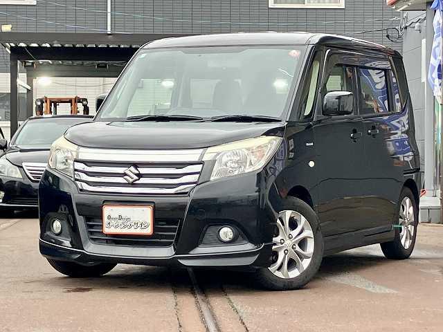 ソリオ ハイブリッドＭＸ　検２年　ナビ　ＥＴＣ　ＴＶ　バックカメラ　スマートキー　アルミホイール　片側電動スライドドア　ウィンカーミラー　５人乗り　オートエアコン（6枚目）