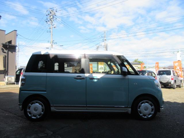 ムーヴキャンバス Gメイクアップ SAII 東海仕入 両側パワースライド 女性ワンオーナー 禁煙車 SDナビ フルセグTV Bluetooth バックカメラ ドライブレコーダー LEDライト FOGランプ(4枚目)