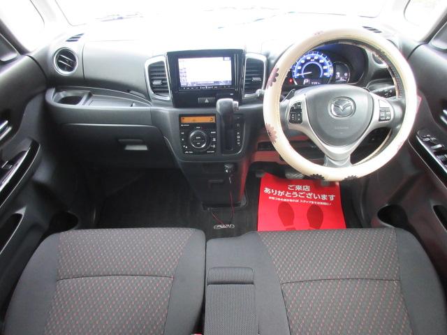 フレアワゴンカスタムスタイル ＸＳ　ターボ　関東仕入　禁煙車　両側パワースライド　アルパインＳＤナビ　フルセグＴＶ　Ｂｌｕｅｔｏｏｔｈ　Ｂカメラ　前後ドラレコ　衝突被害軽減　車線逸脱警報　ＨＩＤライト　ＦＯＧランプ　シートヒーター　スマートキー（13枚目）