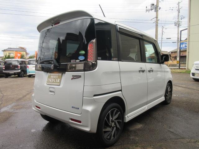 スペーシアカスタム XSターボ 4WD ターボ 両側パワースライド SDナビ フルセグTV Bluetooth HIDライト FOGランプ クルーズコントロール ステアリングスイッチ(5枚目)