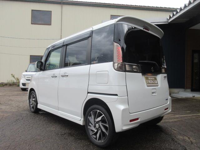 スペーシアカスタム XSターボ 4WD ターボ 両側パワースライド SDナビ フルセグTV Bluetooth HIDライト FOGランプ クルーズコントロール ステアリングスイッチ(7枚目)