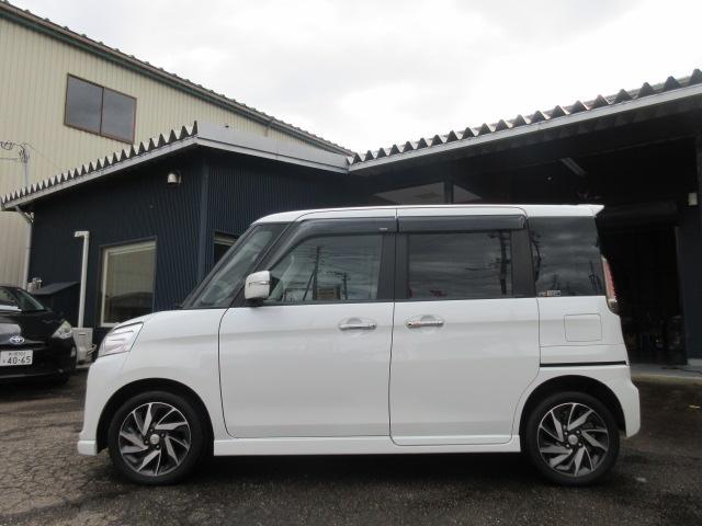 スペーシアカスタム XSターボ 4WD ターボ 両側パワースライド SDナビ フルセグTV Bluetooth HIDライト FOGランプ クルーズコントロール ステアリングスイッチ(8枚目)