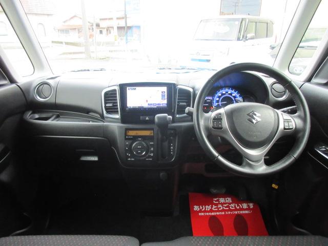 スペーシアカスタム XSターボ 4WD ターボ 両側パワースライド SDナビ フルセグTV Bluetooth HIDライト FOGランプ クルーズコントロール ステアリングスイッチ(14枚目)