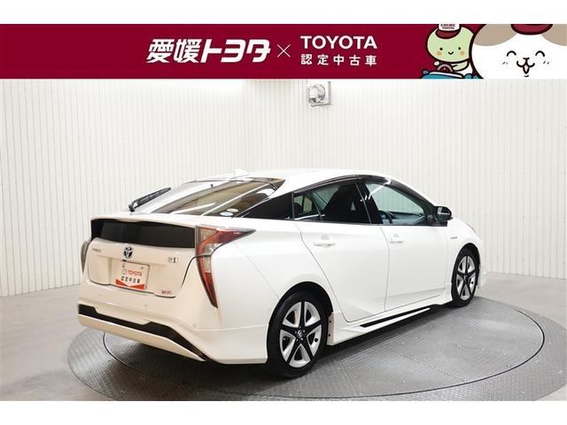 プリウス Aツーリングセレクション フルセグ メモリーナビ DVD再生 バックカメラ 衝突被害軽減システム ETC ドラレコ LEDヘッドランプ ワンオーナー フルエアロ 記録簿(2枚目)