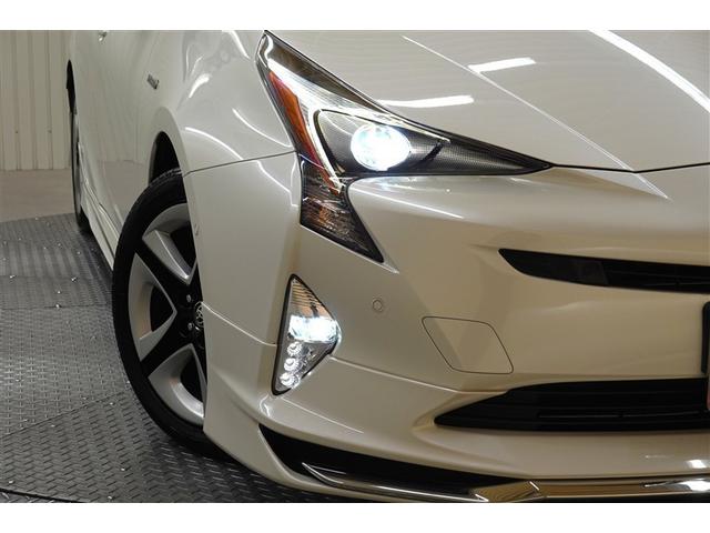 プリウス Aツーリングセレクション フルセグ メモリーナビ DVD再生 バックカメラ 衝突被害軽減システム ETC ドラレコ LEDヘッドランプ ワンオーナー フルエアロ 記録簿(33枚目)