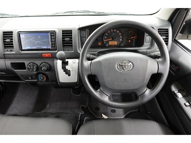 ハイエースバン DXウェルFタイプマドナシ 福祉車両 ワンセグ メモリーナビ バックカメラ 電動スライドドア 乗車定員10人 3列シート(9枚目)