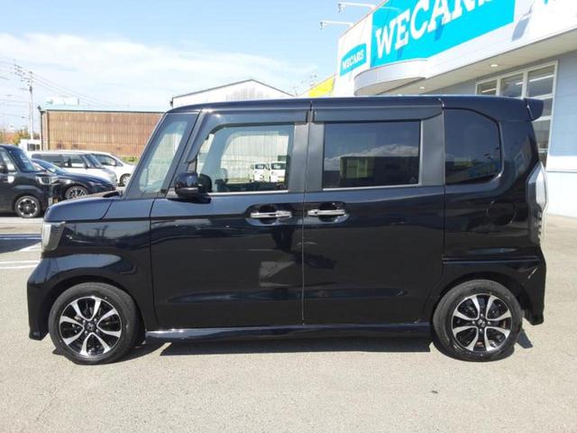 Ｎ－ＢＯＸカスタム Ｇ・Ｌホンダセンシング　保証書／社外　メモリーナビ／ホンダセンシング／両側電動スライドドア／車線逸脱防止支援システム／ヘッドランプ　ＬＥＤ／ＵＳＢジャック／Ｂｌｕｅｔｏｏｔｈ接続／ＥＴＣ／ＥＢＤ付ＡＢＳ／横滑り防止装置（2枚目）