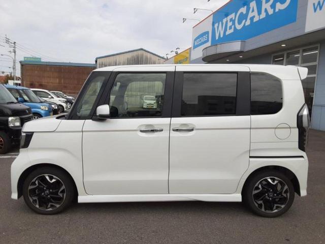 N-BOXカスタム G・Lターボホンダセンシング 新品タイヤ/保証書/ディスプレイオーディオ/ホンダセンシング/両側電動スライドドア/シートヒーター 前席/車線逸脱防止支援システム/シート ハーフレザー/ヘッドランプ LED/ETC ターボ 禁煙車(2枚目)