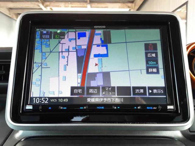 スペーシアギア ハイブリッドＸＺターボ　新品タイヤ／保証書／社外　８インチ　ＳＤナビ／衝突安全装置／両側電動スライドドア／シートヒーター　前席／車線逸脱防止支援システム／ドライブレコーダー　純正／ヘッドランプ　ＬＥＤ／ＵＳＢジャック　ＥＴＣ（10枚目）