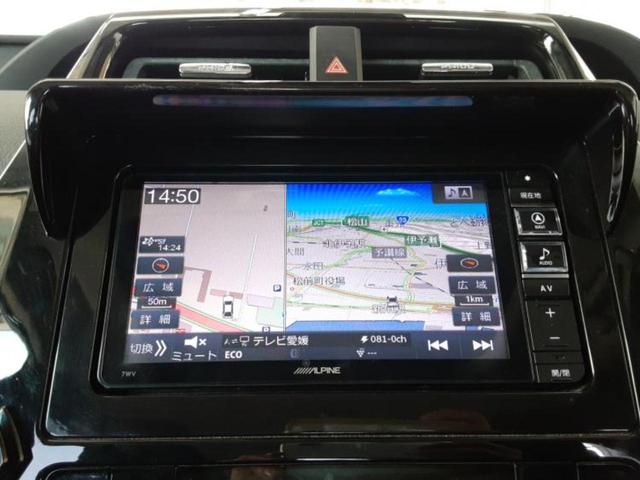 プリウス Sセーフティプラス 新品タイヤ/サンルーフ/純正エアロ/保証書/社外 SDナビ/衝突安全装置/車線逸脱防止支援システム/ヘッドランプ LED/Bluetooth接続/ETC/EBD付ABS/横滑り防止装置 フルエアロ(9枚目)