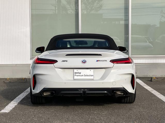 Z4 M40i マグマレッドレザー ハーマンカードンサラウンドシステム ワイヤレスチャージ非装備 デジタルキー非装備 弊社販売下取りワンオーナー車両 2年間走行距離無制限保証(12枚目)