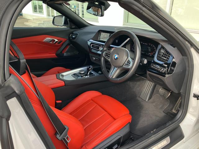 Z4 M40i マグマレッドレザー ハーマンカードンサラウンドシステム ワイヤレスチャージ非装備 デジタルキー非装備 弊社販売下取りワンオーナー車両 2年間走行距離無制限保証(37枚目)