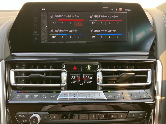 ８シリーズ ８４０ｉ　グランクーペ　Ｍスポーツ　Ｍテクニックスポーツパッケージ　インディビデュアルエクステンドレザーメリノ（タルトゥーフォ／ブラック）　弊社販売下取りワンオーナー車両　２年間走行距離無制限保証（19枚目）