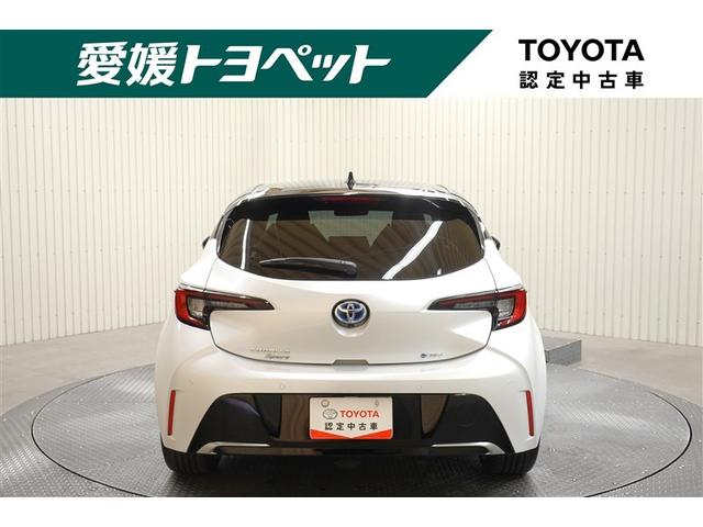 カローラスポーツ ハイブリッドＧ　Ｚ　バックカメラ　衝突被害軽減システム　ＥＴＣ　ＬＥＤヘッドランプ　記録簿（5枚目）