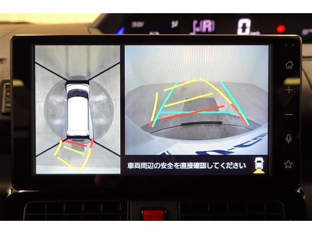 バックモニター＆パノラミックビューで車庫入れや駐車もラクラク♪　※あくまでも補助的な装置なので目視確認もお忘れなく！