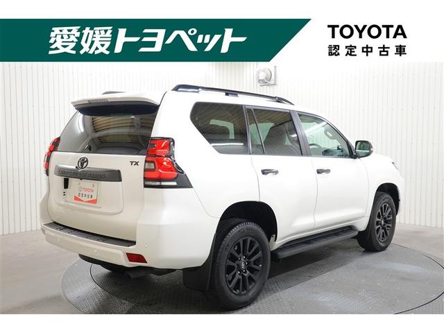 ランドクルーザープラド ＴＸ　Ｌパッケージ　マットブラックエディション　革シート　サンルーフ　４ＷＤ　フルセグ　メモリーナビ　バックカメラ　衝突被害軽減システム　ＥＴＣ　ドラレコ　ＬＥＤヘッドランプ　乗車定員７人　３列シート　記録簿（2枚目）