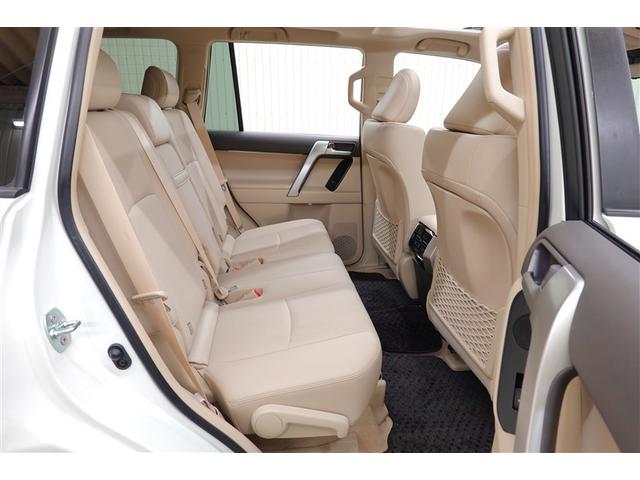 ランドクルーザープラド ＴＸ　Ｌパッケージ　マットブラックエディション　革シート　サンルーフ　４ＷＤ　フルセグ　メモリーナビ　バックカメラ　衝突被害軽減システム　ＥＴＣ　ドラレコ　ＬＥＤヘッドランプ　乗車定員７人　３列シート　記録簿（9枚目）