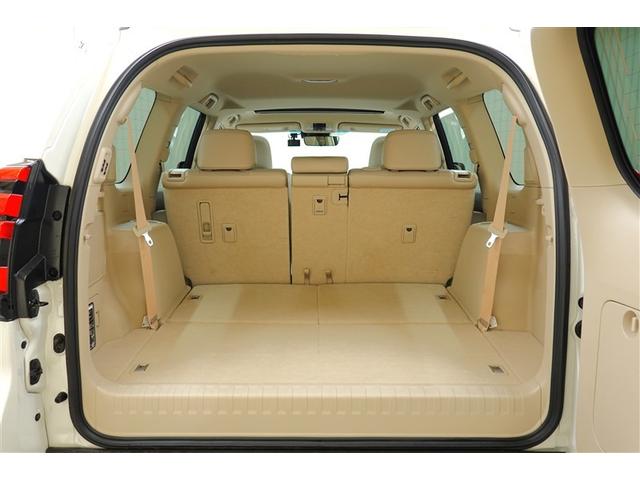 ランドクルーザープラド ＴＸ　Ｌパッケージ　マットブラックエディション　革シート　サンルーフ　４ＷＤ　フルセグ　メモリーナビ　バックカメラ　衝突被害軽減システム　ＥＴＣ　ドラレコ　ＬＥＤヘッドランプ　乗車定員７人　３列シート　記録簿（14枚目）