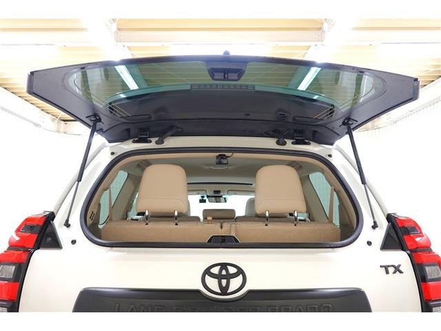 ランドクルーザープラド ＴＸ　Ｌパッケージ　マットブラックエディション　革シート　サンルーフ　４ＷＤ　フルセグ　メモリーナビ　バックカメラ　衝突被害軽減システム　ＥＴＣ　ドラレコ　ＬＥＤヘッドランプ　乗車定員７人　３列シート　記録簿（15枚目）