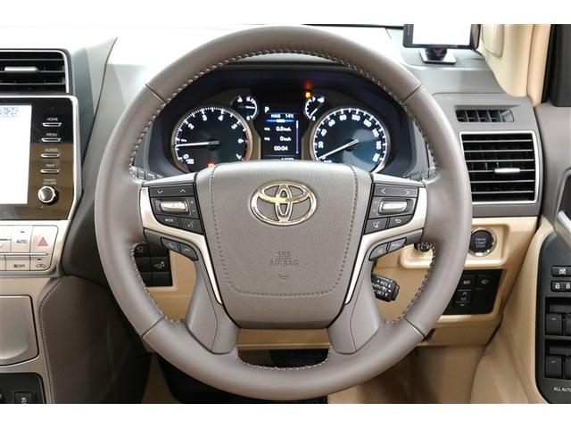 ランドクルーザープラド ＴＸ　Ｌパッケージ　マットブラックエディション　革シート　サンルーフ　４ＷＤ　フルセグ　メモリーナビ　バックカメラ　衝突被害軽減システム　ＥＴＣ　ドラレコ　ＬＥＤヘッドランプ　乗車定員７人　３列シート　記録簿（18枚目）