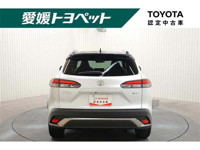 カローラクロス ハイブリッド　Ｚ　サンルーフ　フルセグ　メモリーナビ　バックカメラ　衝突被害軽減システム　ＥＴＣ　ＬＥＤヘッドランプ　記録簿（5枚目）