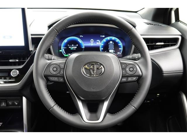 カローラクロス ハイブリッド　Ｚ　サンルーフ　フルセグ　メモリーナビ　バックカメラ　衝突被害軽減システム　ＥＴＣ　ＬＥＤヘッドランプ　記録簿（21枚目）