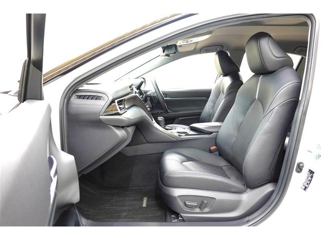 カムリ WSレザーパッケージ 革シート フルセグ メモリーナビ DVD再生 バックカメラ 衝突被害軽減システム ETC ドラレコ LEDヘッドランプ 記録簿(12枚目)