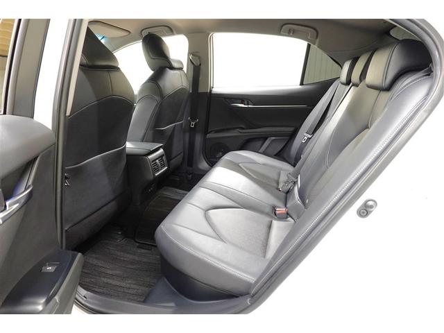 カムリ WSレザーパッケージ 革シート フルセグ メモリーナビ DVD再生 バックカメラ 衝突被害軽減システム ETC ドラレコ LEDヘッドランプ 記録簿(14枚目)