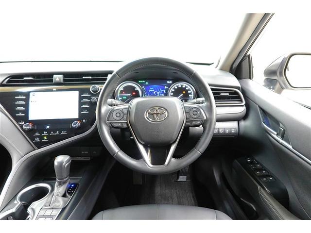 カムリ WSレザーパッケージ 革シート フルセグ メモリーナビ DVD再生 バックカメラ 衝突被害軽減システム ETC ドラレコ LEDヘッドランプ 記録簿(19枚目)