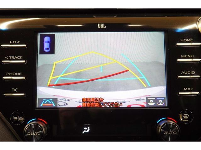 カムリ WSレザーパッケージ 革シート フルセグ メモリーナビ DVD再生 バックカメラ 衝突被害軽減システム ETC ドラレコ LEDヘッドランプ 記録簿(24枚目)