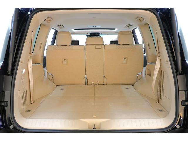 ランドクルーザー ＺＸ　革シート　４ＷＤ　フルセグ　メモリーナビ　ＤＶＤ再生　後席モニター　バックカメラ　衝突被害軽減システム　乗車定員７人　３列シート　ワンオーナー　記録簿　アイドリングストップ（14枚目）