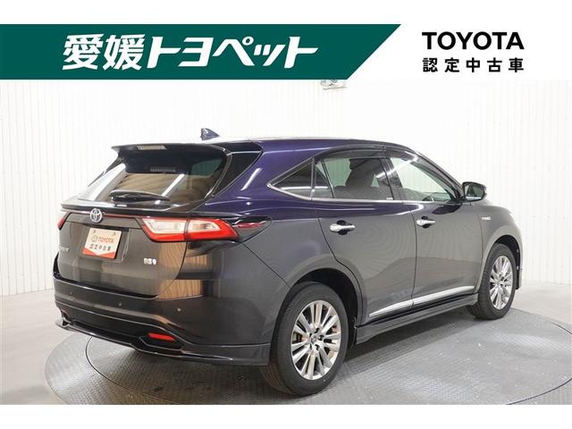 ハリアーハイブリッド プレミアム　４ＷＤ　フルセグ　メモリーナビ　ＤＶＤ再生　バックカメラ　衝突被害軽減システム　ＥＴＣ　ドラレコ　ＬＥＤヘッドランプ　フルエアロ　記録簿（2枚目）