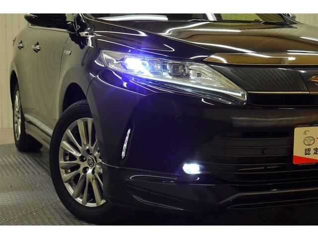 ハリアーハイブリッド プレミアム　４ＷＤ　フルセグ　メモリーナビ　ＤＶＤ再生　バックカメラ　衝突被害軽減システム　ＥＴＣ　ドラレコ　ＬＥＤヘッドランプ　フルエアロ　記録簿（37枚目）