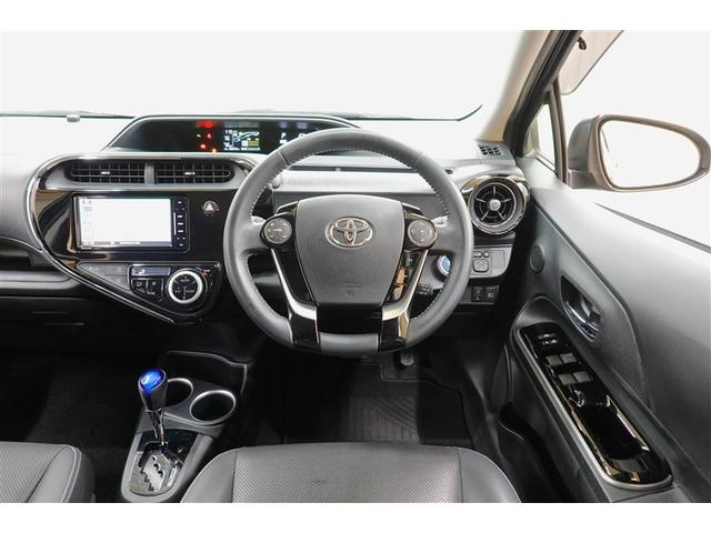 アクア Gソフトレザーセレクション フルセグ メモリーナビ DVD再生 バックカメラ 衝突被害軽減システム ETC LEDヘッドランプ 記録簿(20枚目)