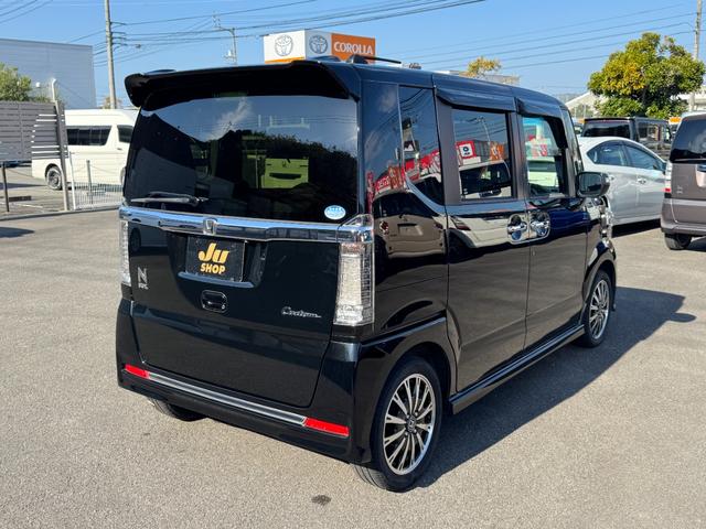 Ｎ－ＢＯＸカスタム Ｇ・ターボＬパッケージ　メモリーナビ・フルセグＴＶ・Ｂｌｕｅｔｏｏｔｈオーディオ対応・バックカメラ・両側パワスライドドア（7枚目）