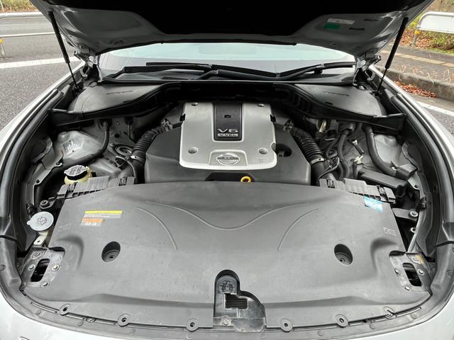 フーガ ３７０ＧＴ　タイプＳ　クリアランスソナー　オートクルーズコントロール　ナビ　アルミホイール　ＨＩＤ　ＡＴ　スマートキー　電動格納ミラー　盗難防止システム　パワーシート　ＣＤ　衝突安全ボディ　ＡＢＳ　ＥＳＣ　エアコン（38枚目）