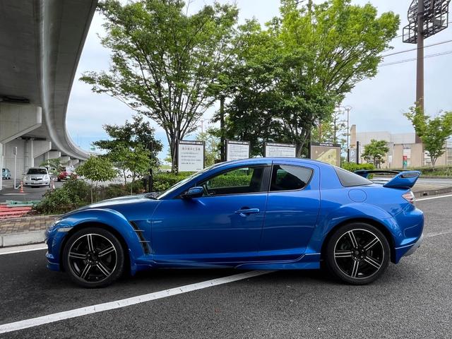 ＲＸ－８ ベースグレード　ＥＴＣ　ＭＴ　ＨＩＤ　スマートキー　電動格納ミラー　アルミホイール　盗難防止システム　衝突安全ボディ　ＡＢＳ　ＥＳＣ　ＣＤ　ＭＤ　エアコン　パワーステアリング（46枚目）