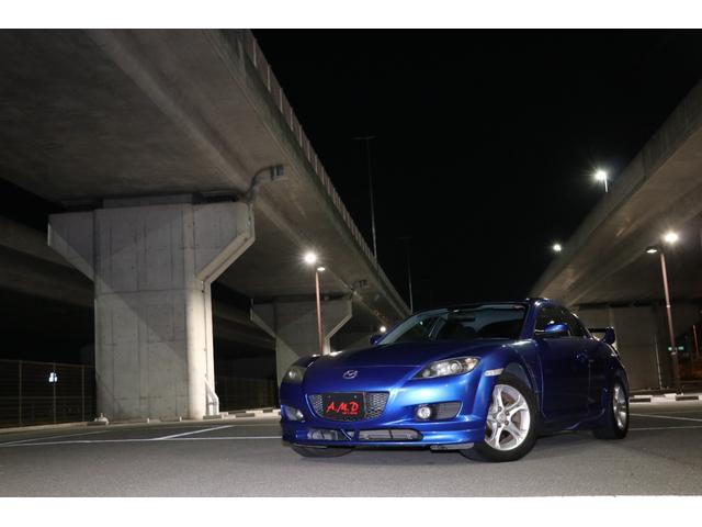 ＲＸ－８ ベースグレード　ＥＴＣ　ＭＴ　ＨＩＤ　スマートキー　電動格納ミラー　アルミホイール　盗難防止システム　衝突安全ボディ　ＡＢＳ　ＥＳＣ　ＣＤ　ＭＤ　エアコン　パワーステアリング（49枚目）