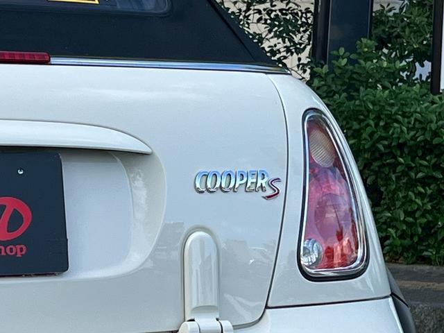 MINI クーパーS コンバーチブル オープンカー クリアランスソナー HID AT アルミホイール 盗難防止システム ABS CD USB エアコン パワーステアリング パワーウィンドウ(40枚目)